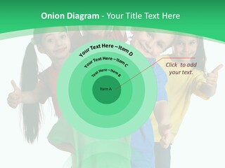 Education Girl Adorable PowerPoint Template