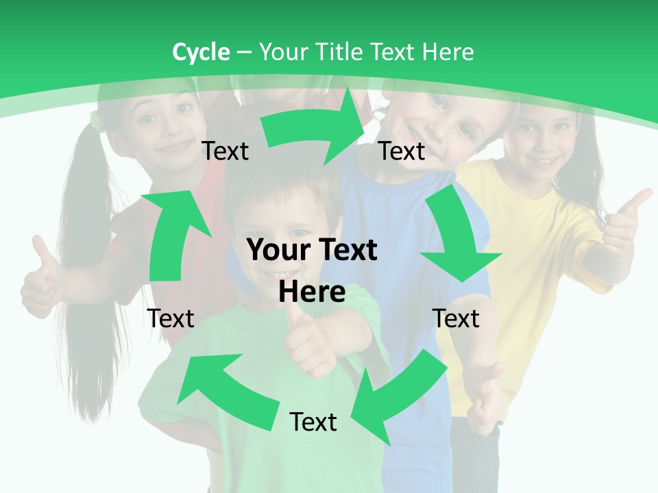 Education Girl Adorable PowerPoint Template