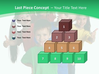 Education Girl Adorable PowerPoint Template