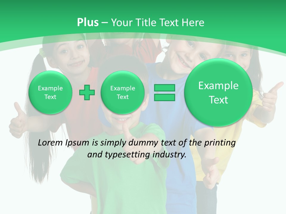 Education Girl Adorable PowerPoint Template