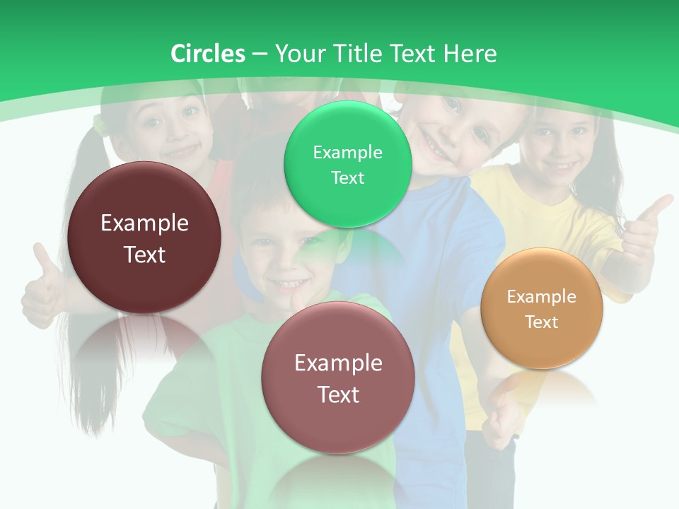 Education Girl Adorable PowerPoint Template