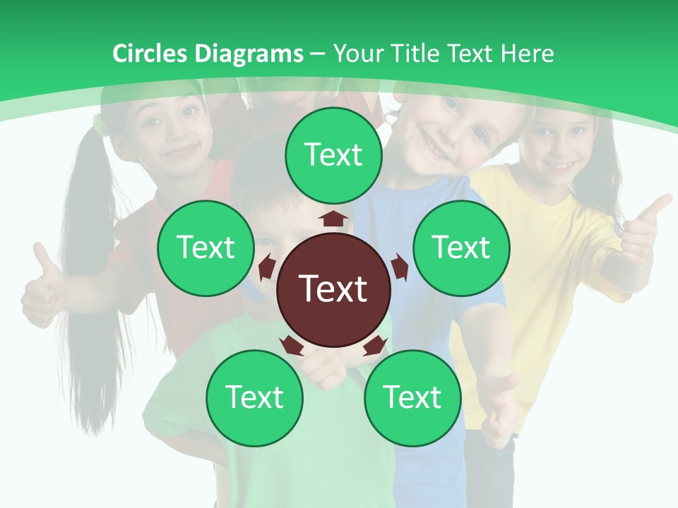 Education Girl Adorable PowerPoint Template