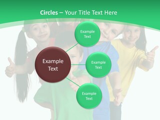 Education Girl Adorable PowerPoint Template