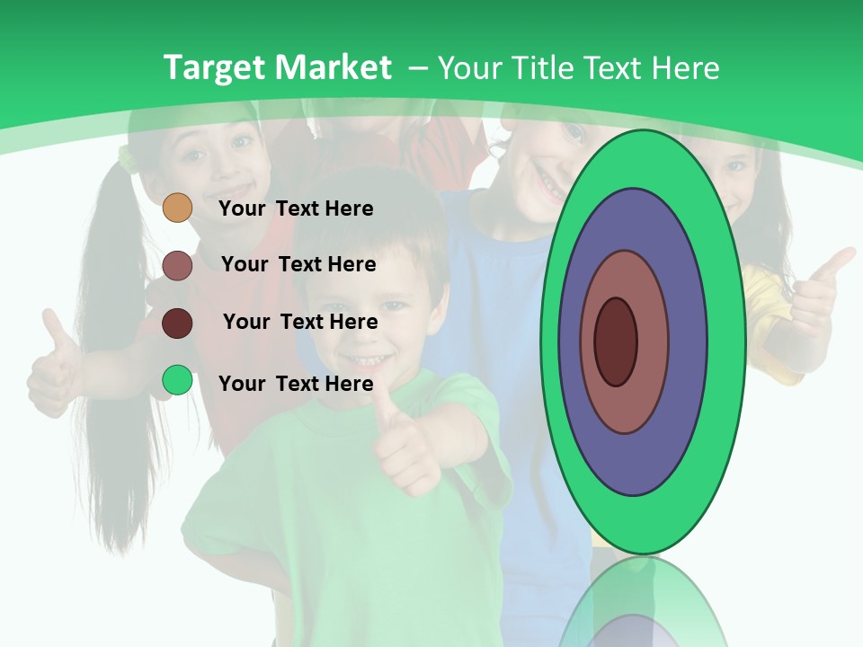 Education Girl Adorable PowerPoint Template