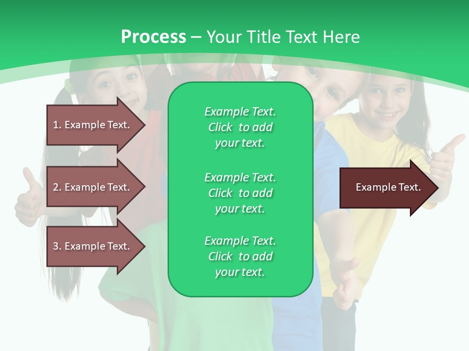 Education Girl Adorable PowerPoint Template