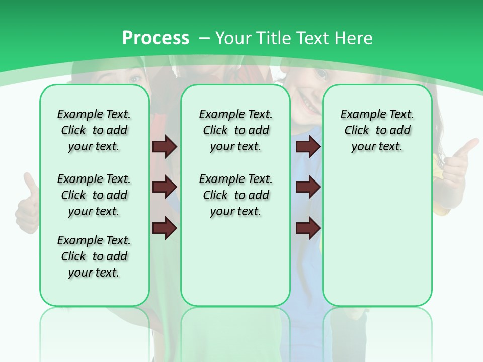 Education Girl Adorable PowerPoint Template