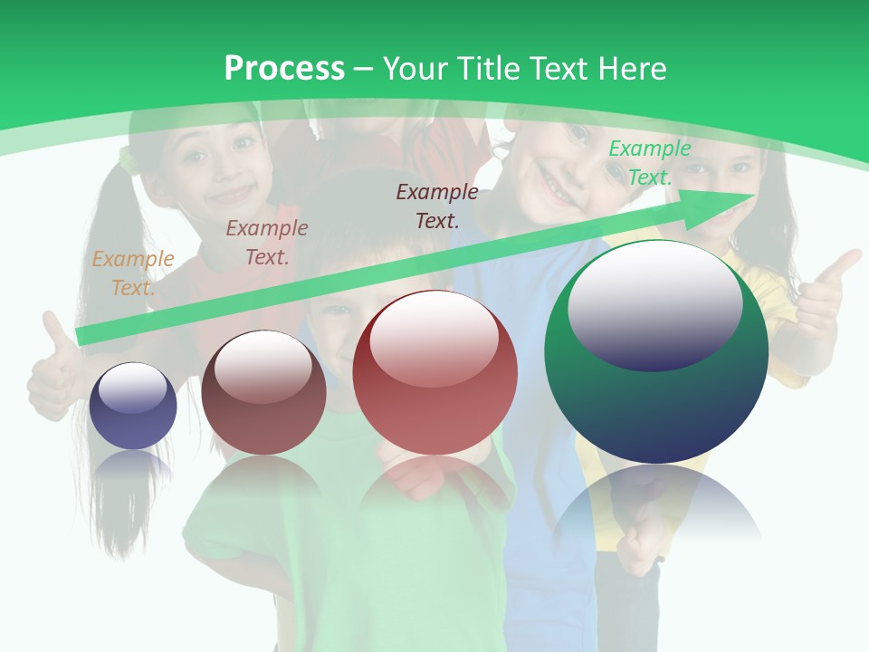 Education Girl Adorable PowerPoint Template