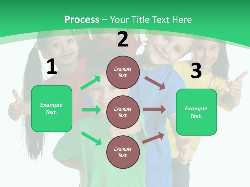 Education Girl Adorable PowerPoint Template