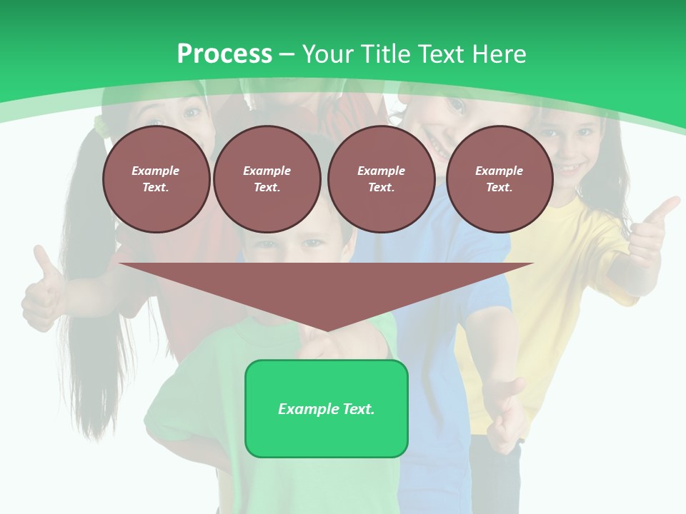 Education Girl Adorable PowerPoint Template