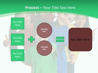 Education Girl Adorable PowerPoint Template