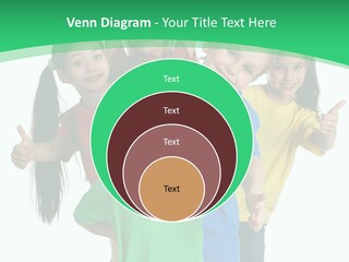 Education Girl Adorable PowerPoint Template