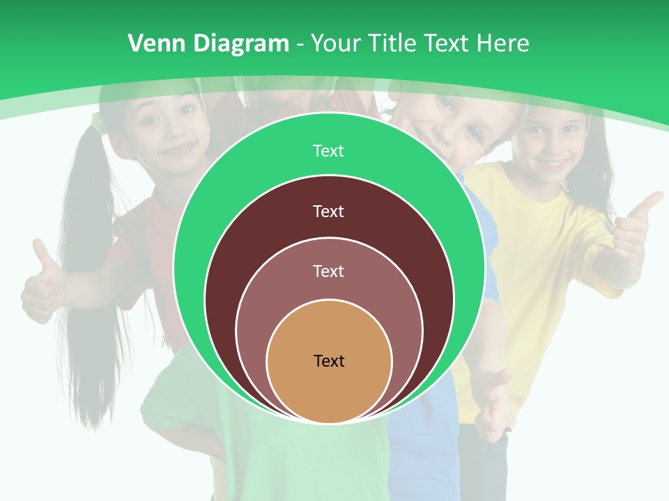 Education Girl Adorable PowerPoint Template