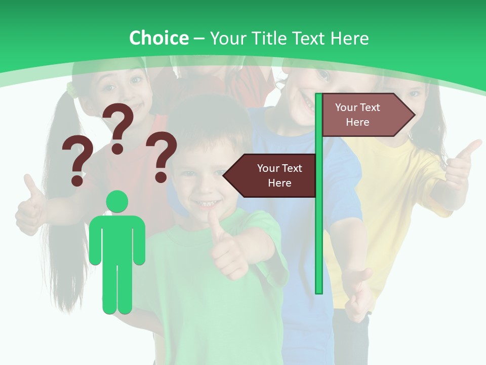 Education Girl Adorable PowerPoint Template