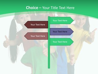 Education Girl Adorable PowerPoint Template