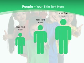 Education Girl Adorable PowerPoint Template
