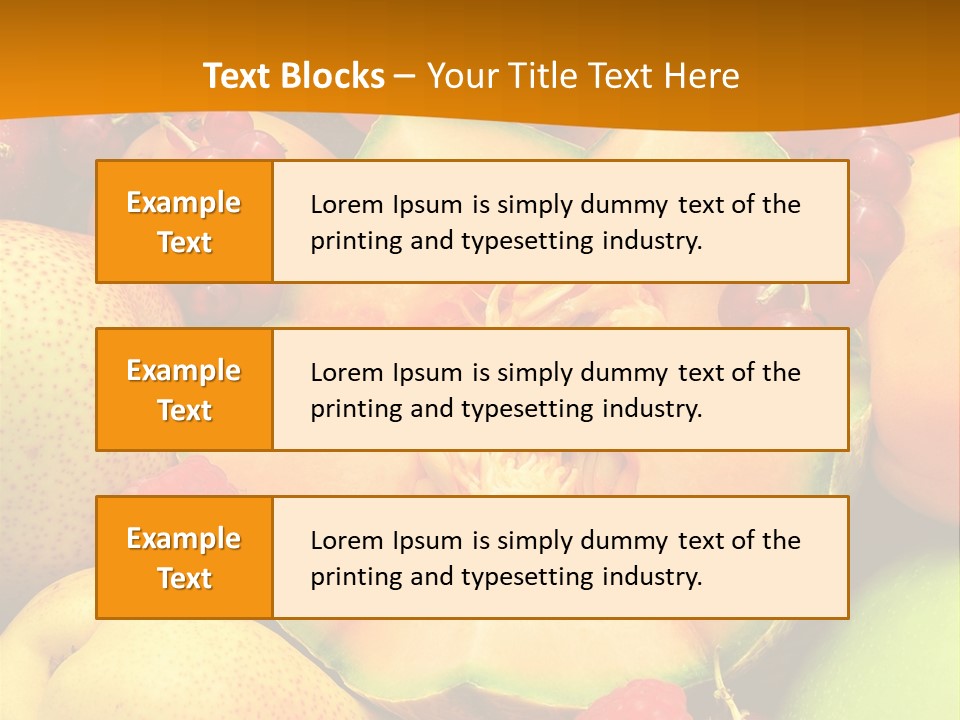Abstract Well Being Collection PowerPoint Template