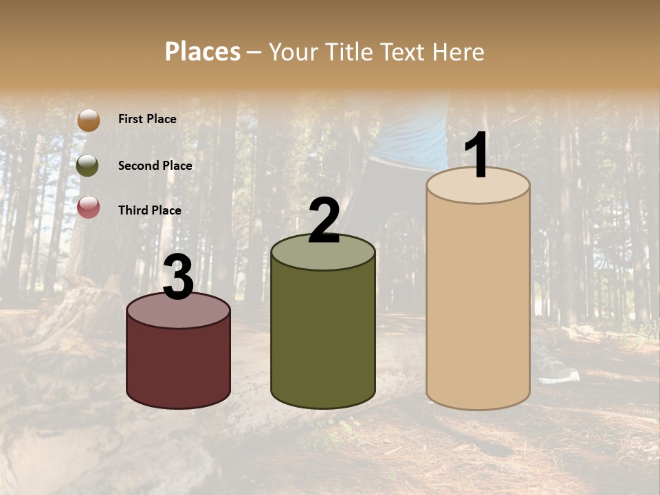 Jump Run Wellbeing PowerPoint Template