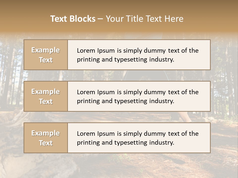 Jump Run Wellbeing PowerPoint Template