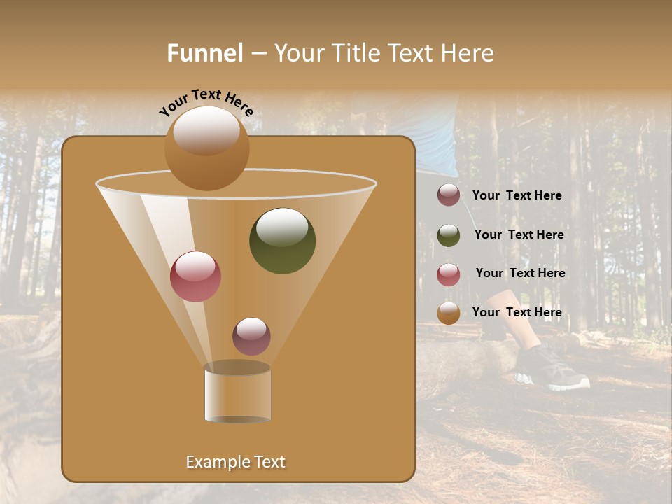 Jump Run Wellbeing PowerPoint Template