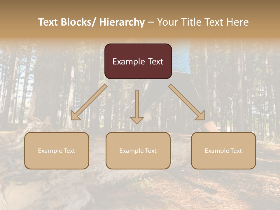 Jump Run Wellbeing PowerPoint Template