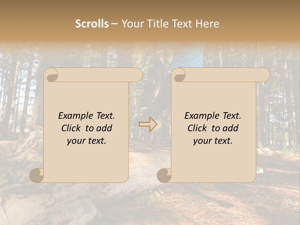 Jump Run Wellbeing PowerPoint Template