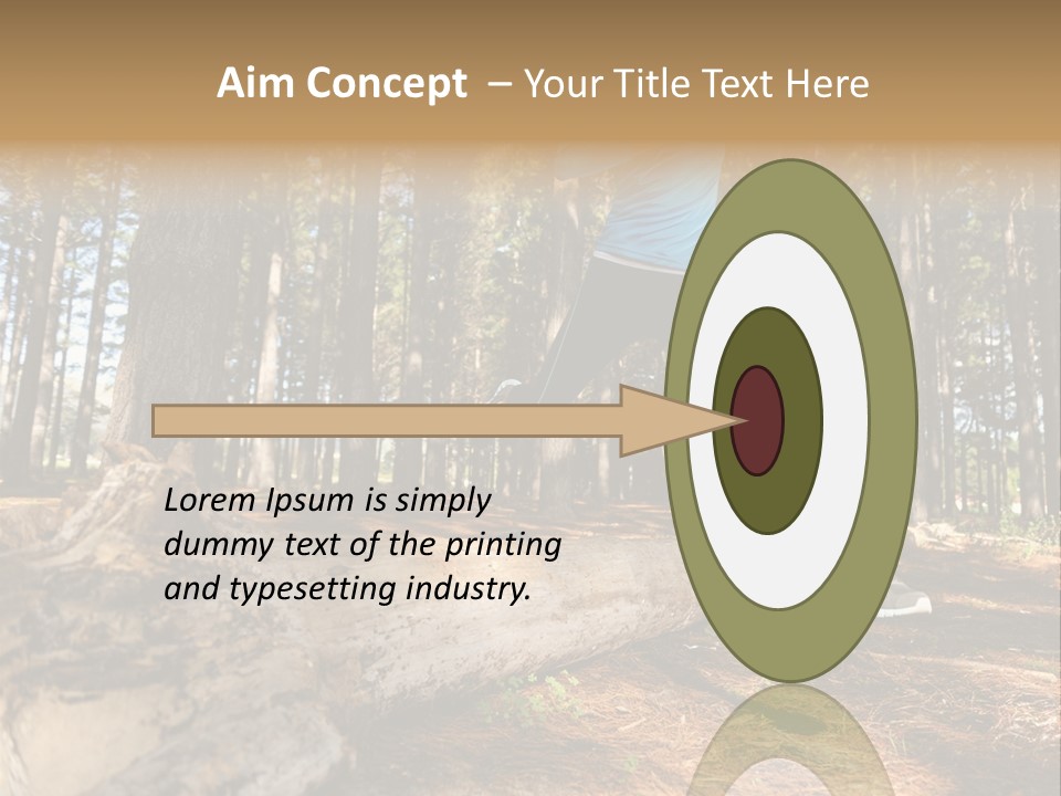 Jump Run Wellbeing PowerPoint Template