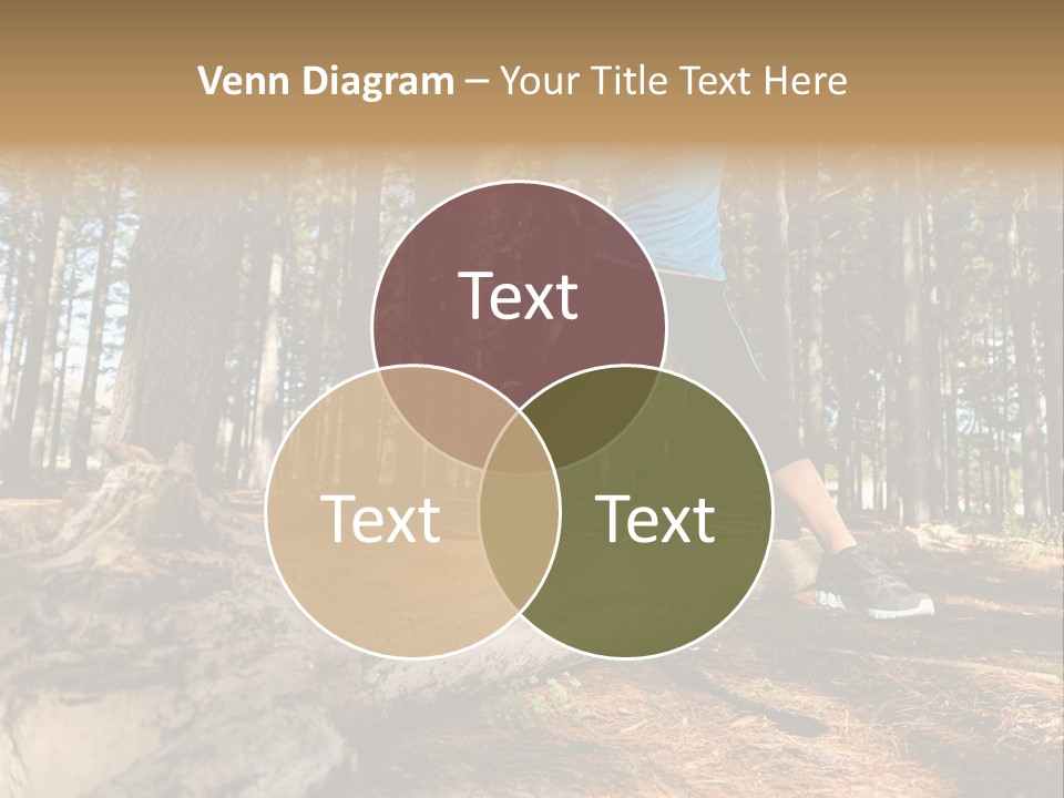 Jump Run Wellbeing PowerPoint Template