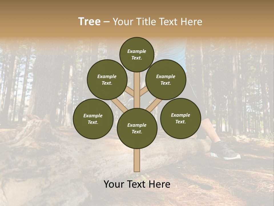 Jump Run Wellbeing PowerPoint Template