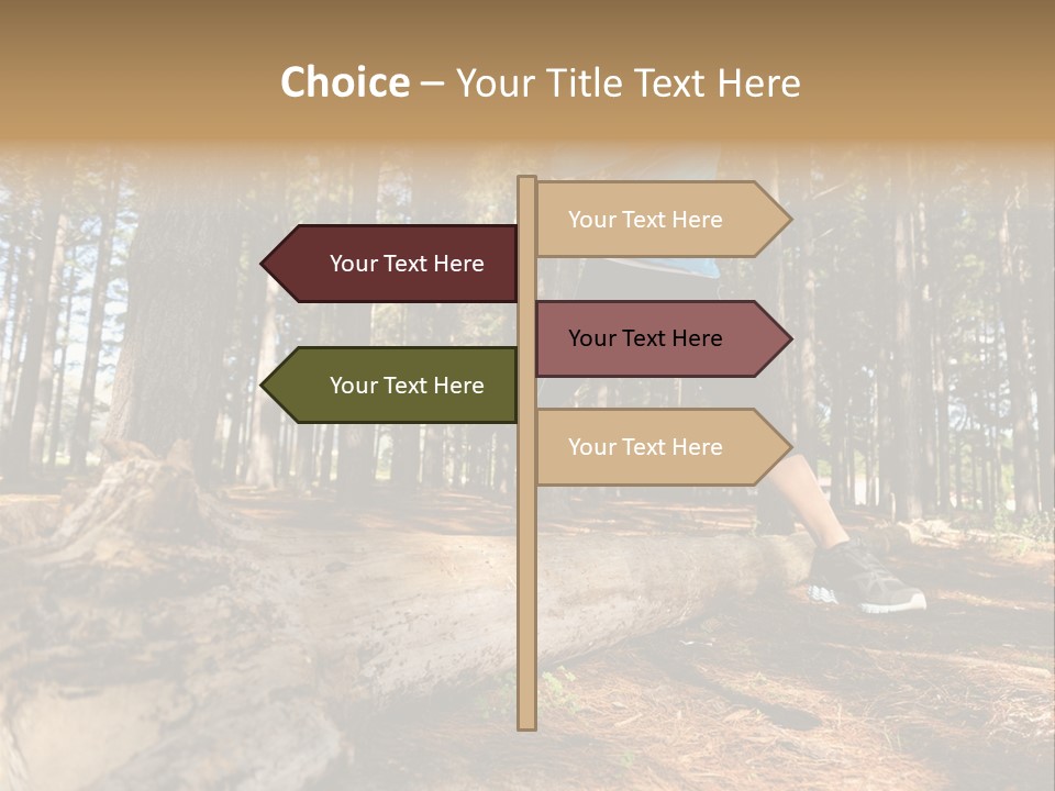Jump Run Wellbeing PowerPoint Template