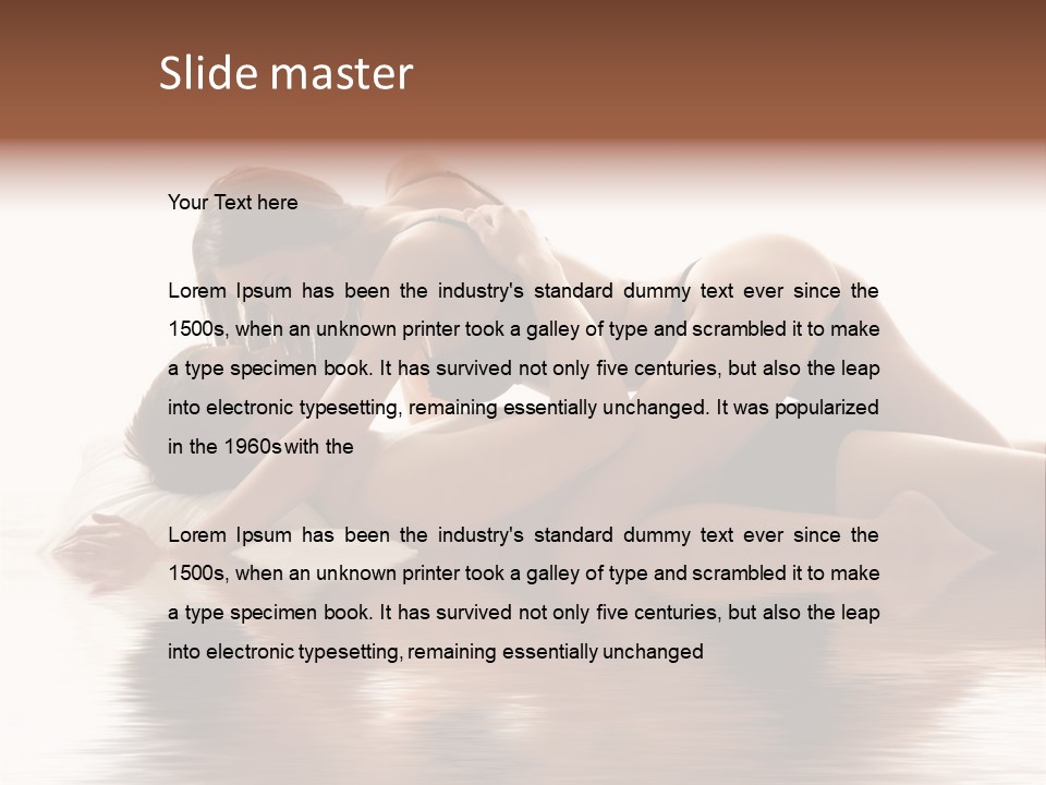 Embrace Beauty People PowerPoint Template