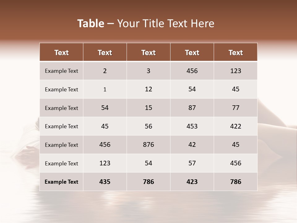 Embrace Beauty People PowerPoint Template