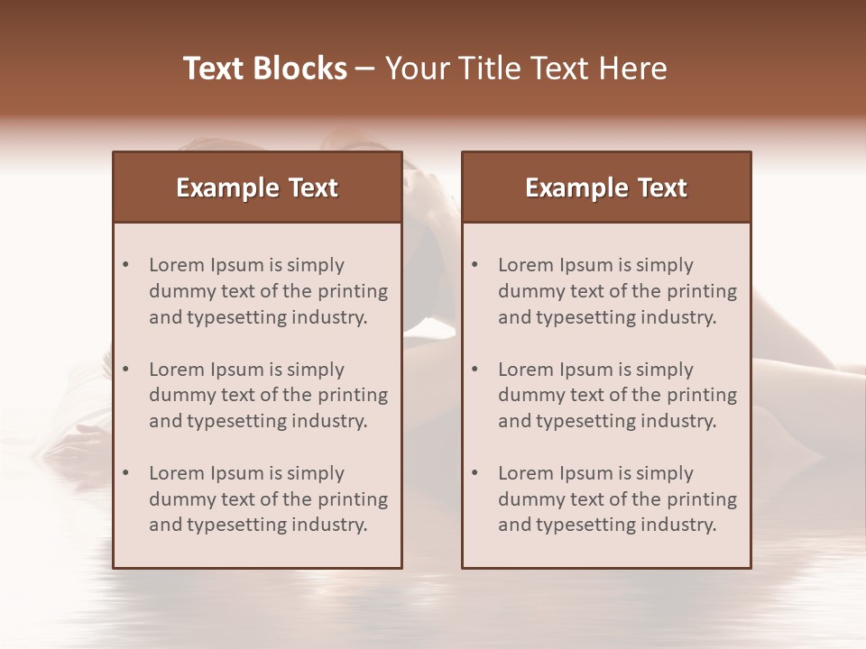 Embrace Beauty People PowerPoint Template