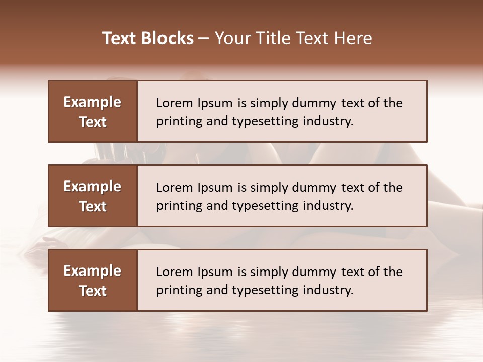 Embrace Beauty People PowerPoint Template