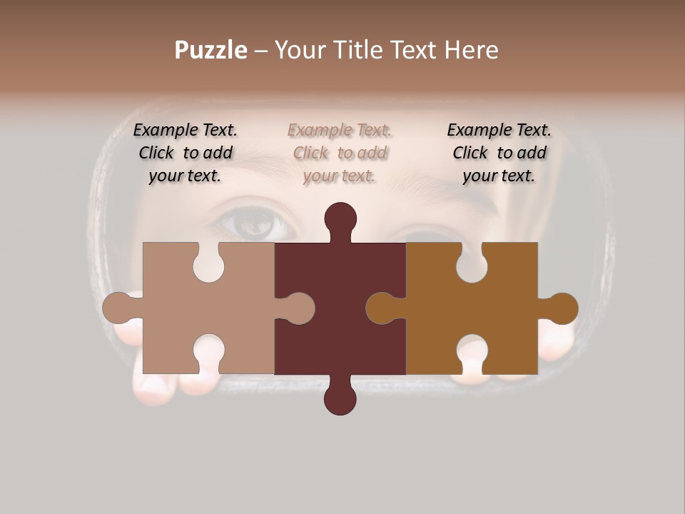 Curiosity Fence Joy PowerPoint Template