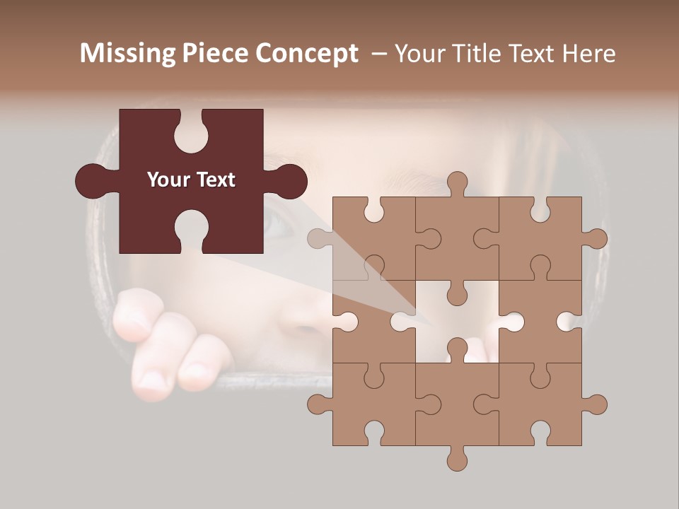 Curiosity Fence Joy PowerPoint Template