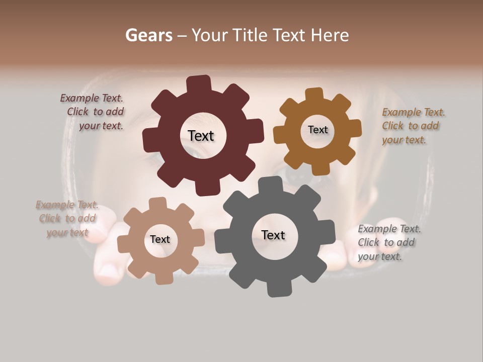 Curiosity Fence Joy PowerPoint Template