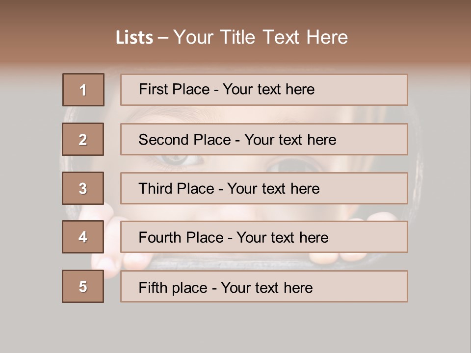 Curiosity Fence Joy PowerPoint Template