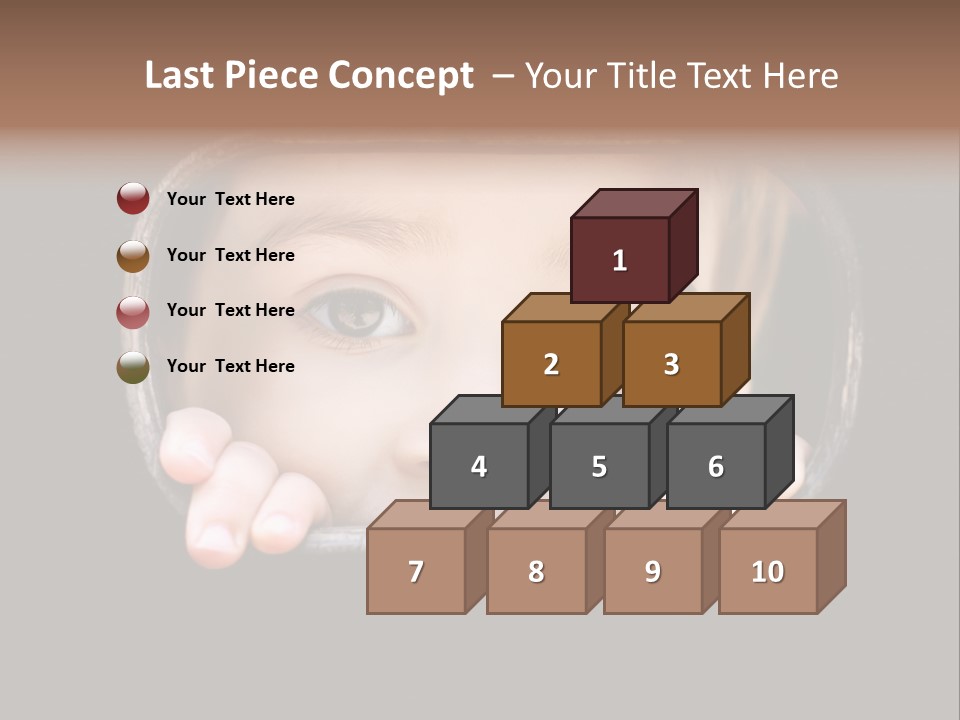 Curiosity Fence Joy PowerPoint Template