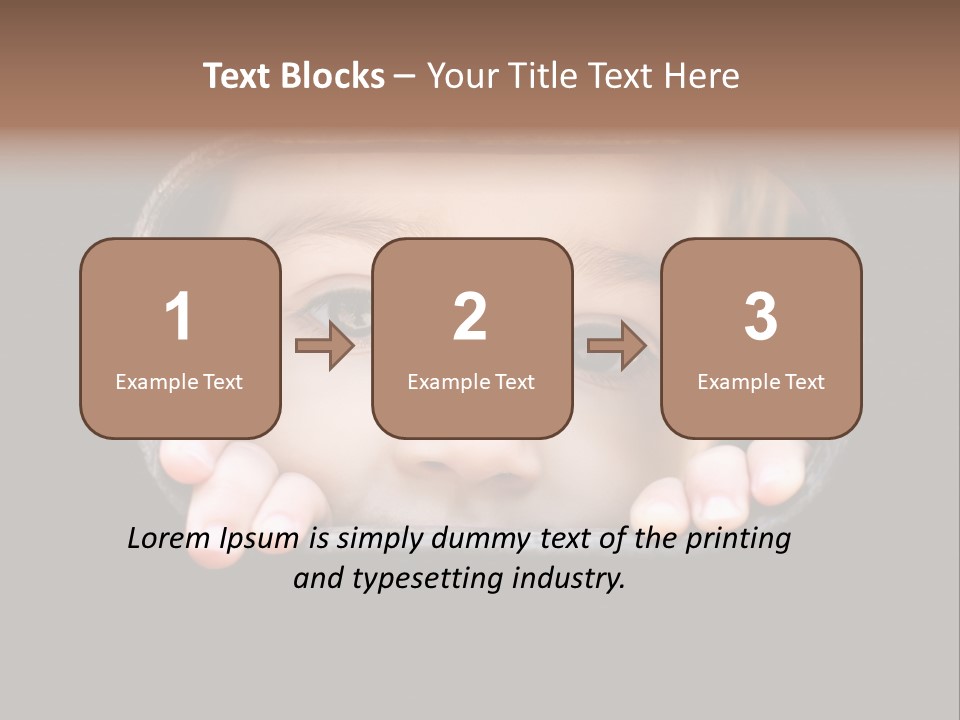 Curiosity Fence Joy PowerPoint Template