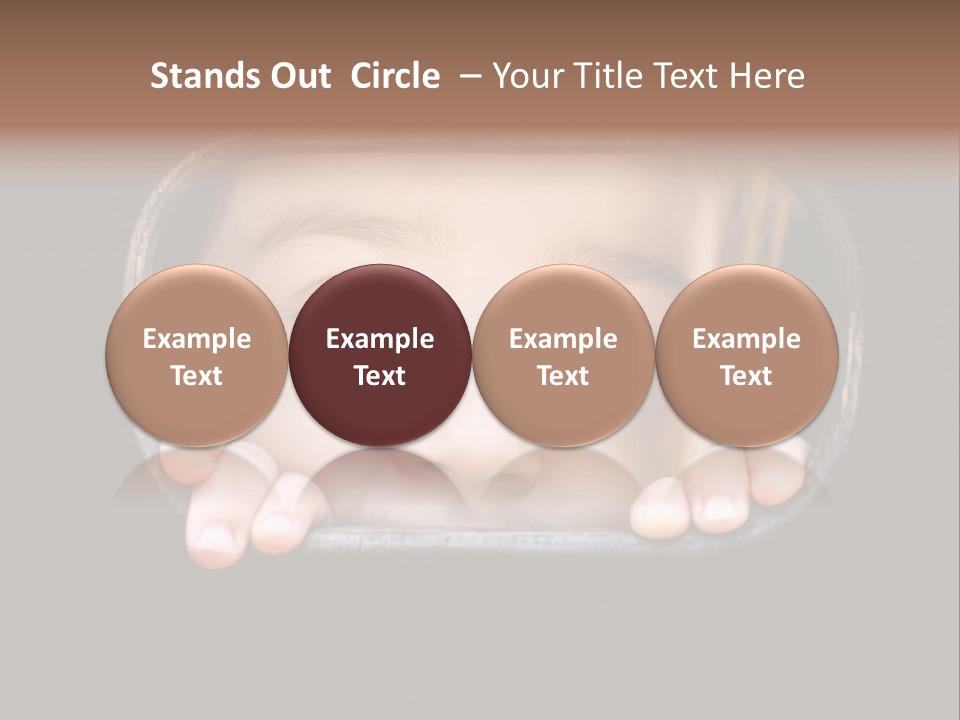 Curiosity Fence Joy PowerPoint Template