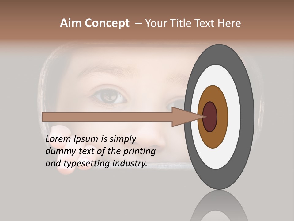 Curiosity Fence Joy PowerPoint Template