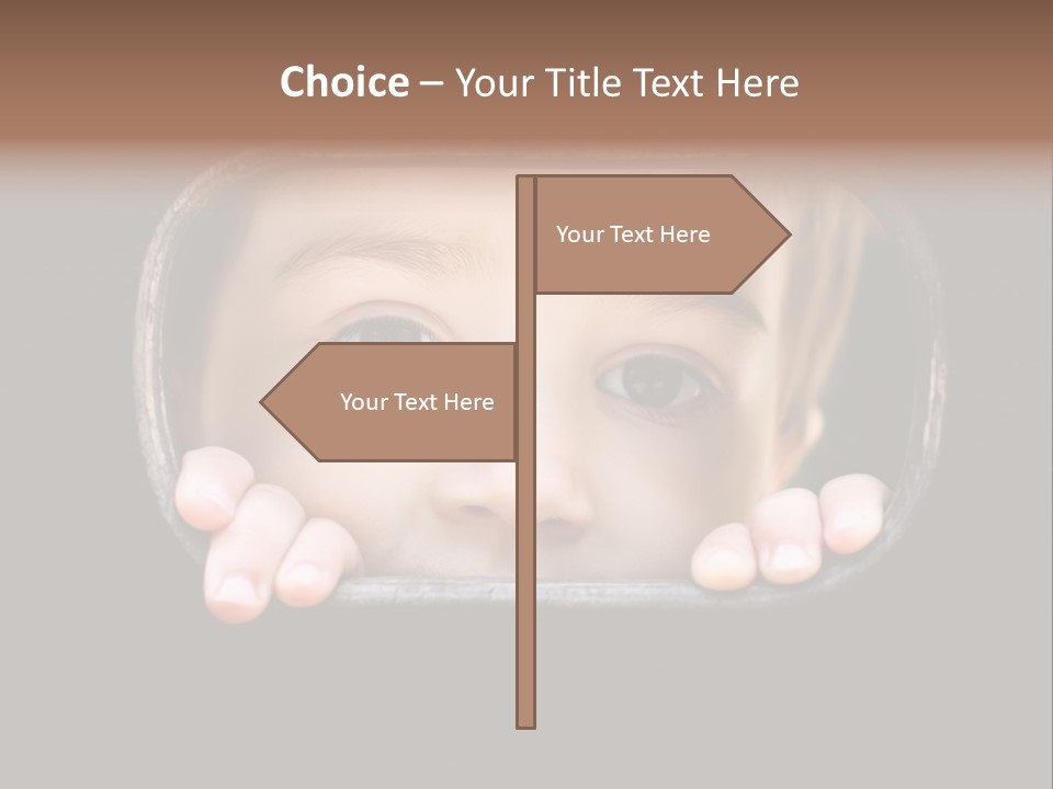 Curiosity Fence Joy PowerPoint Template