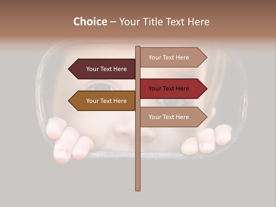 Curiosity Fence Joy PowerPoint Template