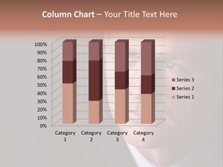 A Man In A Suit And Tie Is Looking At The Camera PowerPoint Template