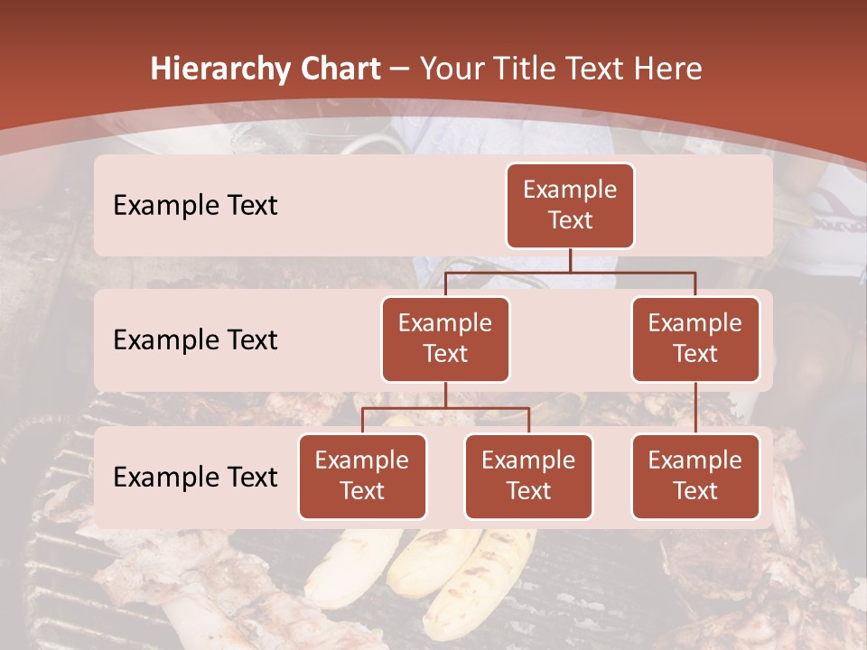 A Woman Cooking Food On A Grill With Bananas PowerPoint Template