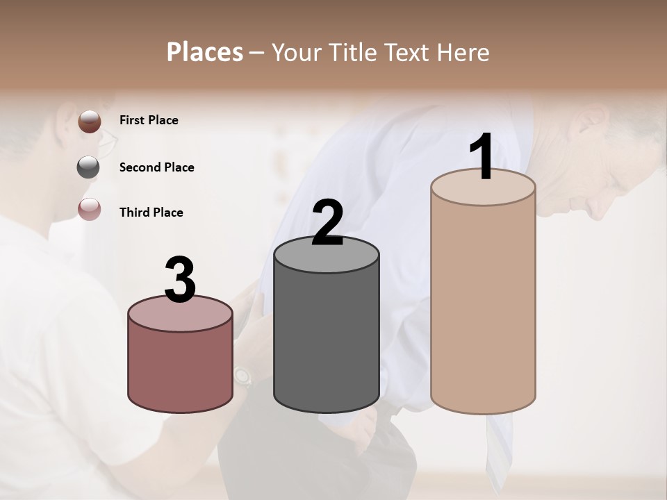 A Man Helping Another Man With His Tie PowerPoint Template