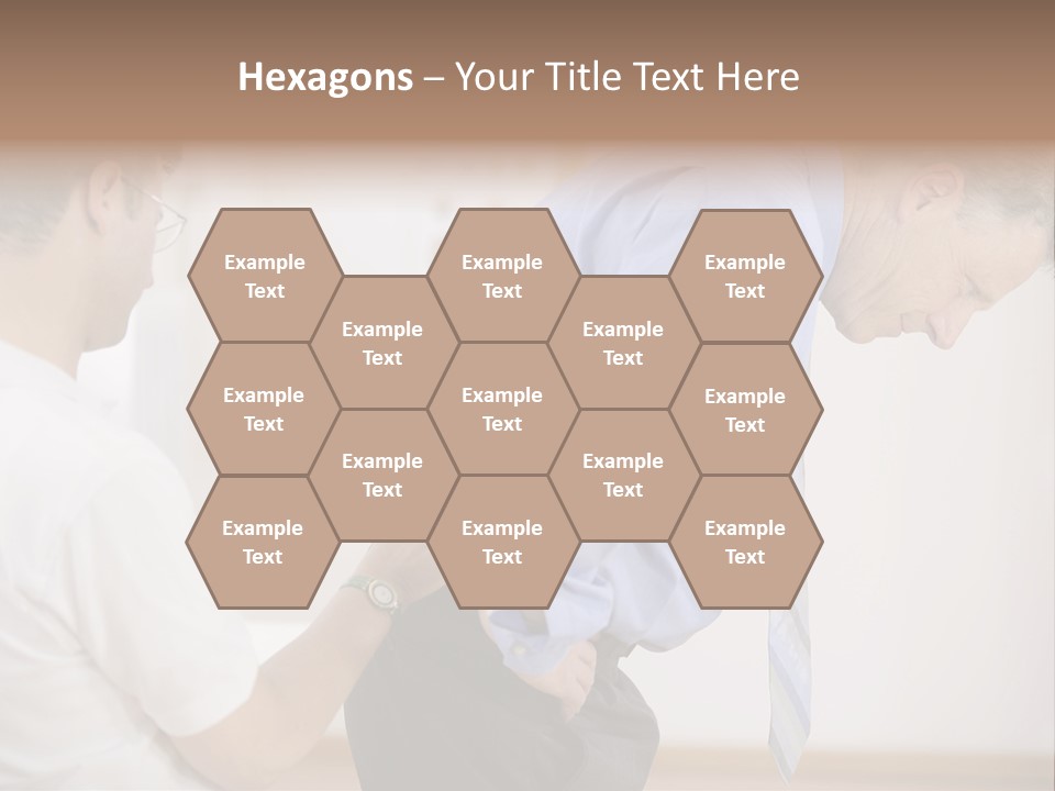 A Man Helping Another Man With His Tie PowerPoint Template