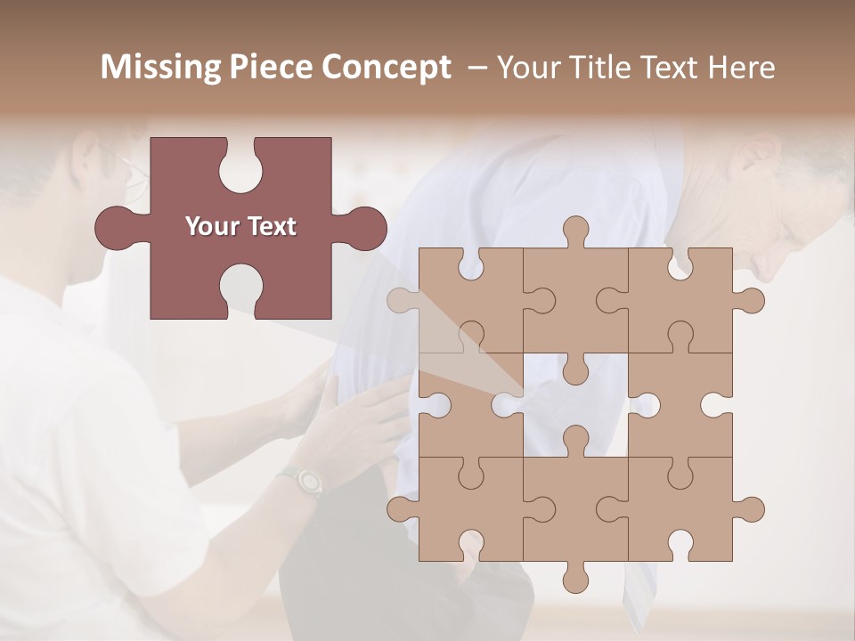 A Man Helping Another Man With His Tie PowerPoint Template