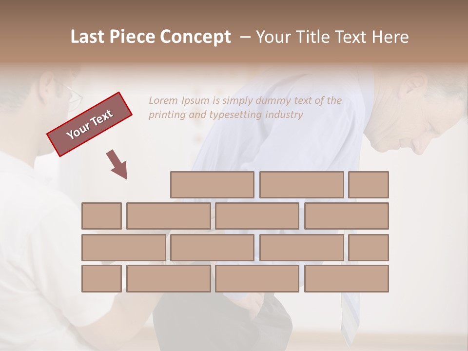A Man Helping Another Man With His Tie PowerPoint Template
