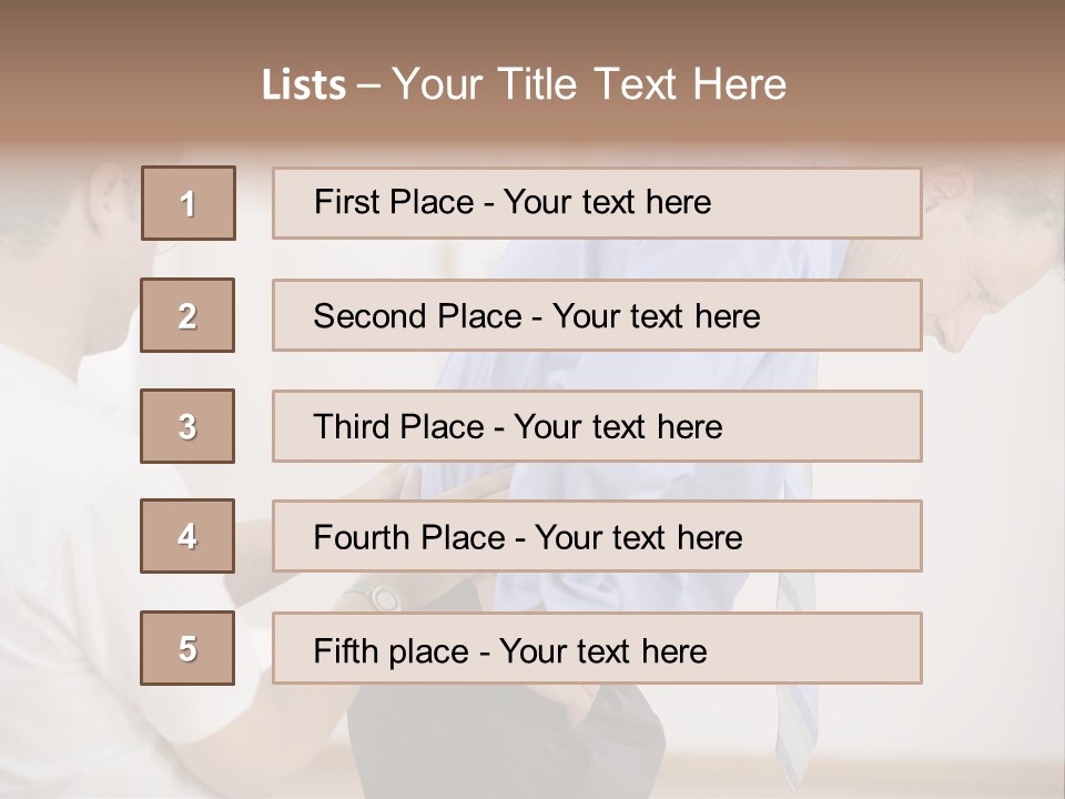 A Man Helping Another Man With His Tie PowerPoint Template